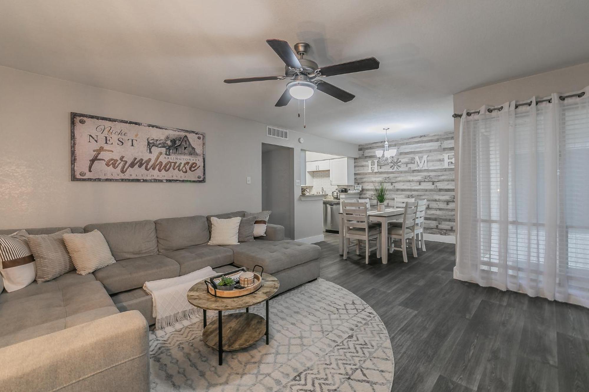 Cozy 2Br Farmhouse Apt - Sleeps 8 - Free Parking! Arlington Exterior foto